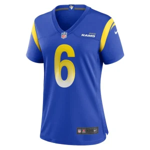 Drake stoops los angeles rams nike womens game jersey Royal M