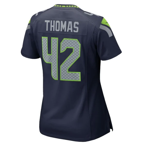 Drake thomas seattle seahawks nike womens team game jersey College navy L