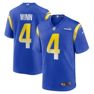 Dresser winn los angeles rams nike team game jersey Royal