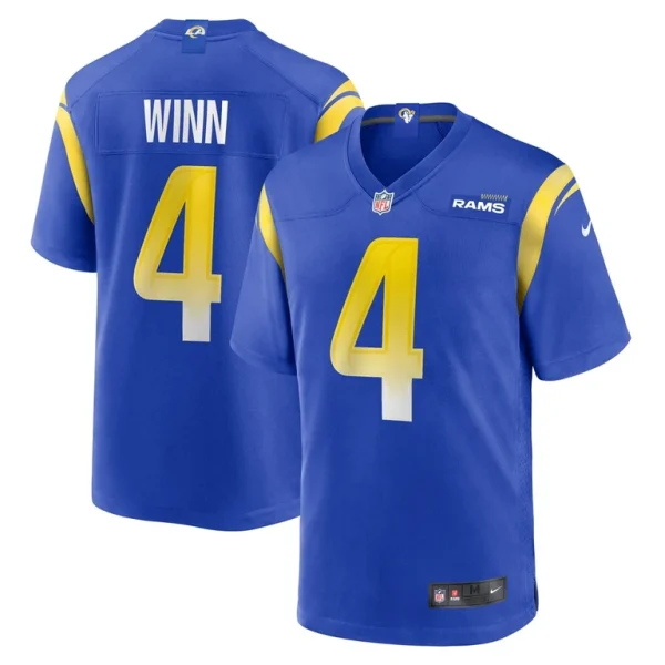 Dresser winn los angeles rams nike team game jersey Royal
