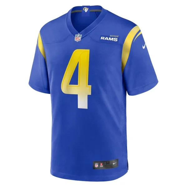 Dresser winn los angeles rams nike team game jersey Royal M