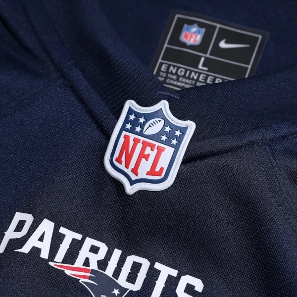 Drew bledsoe new england patriots nike game retired player jersey Navy XL