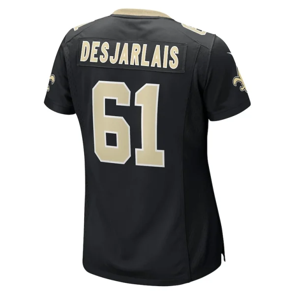 Drew desjarlais new orleans saints nike womens game player jersey Black L