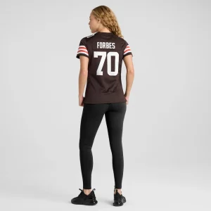 Drew forbes cleveland browns nike womens team game jersey Brown 2XL