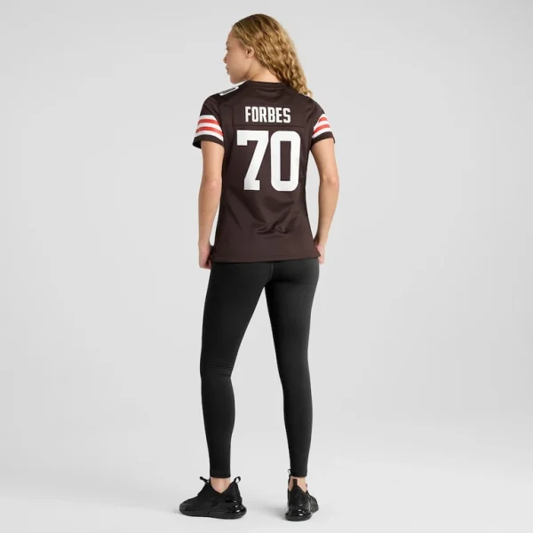 Drew forbes cleveland browns nike womens team game jersey Brown 2XL