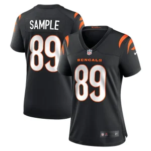 Drew sample cincinnati bengals womens nike game jersey Black