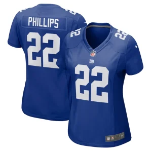 Dru phillips new york giants nike womens game jersey Royal