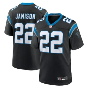 Dshawn jamison carolina panthers nike team game jersey Black