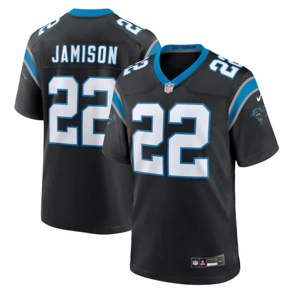 Dshawn jamison carolina panthers nike team game jersey Black