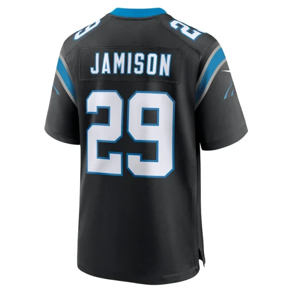 Dshawn jamison carolina panthers nike team game jersey Black L