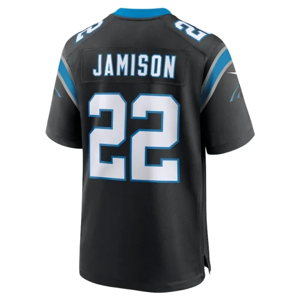 Dshawn jamison carolina panthers nike team game jersey Black L