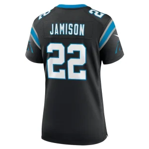 Dshawn jamison carolina panthers nike womens team game jersey Black L