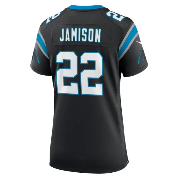 Dshawn jamison carolina panthers nike womens team game jersey Black L