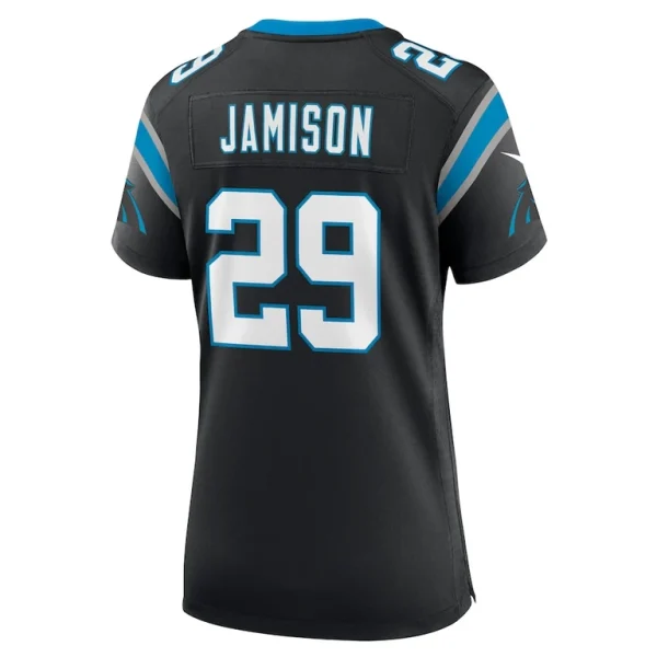Dshawn jamison carolina panthers nike womens team game jersey Black L