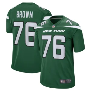Duane brown new york jets nike team game jersey Gotham green