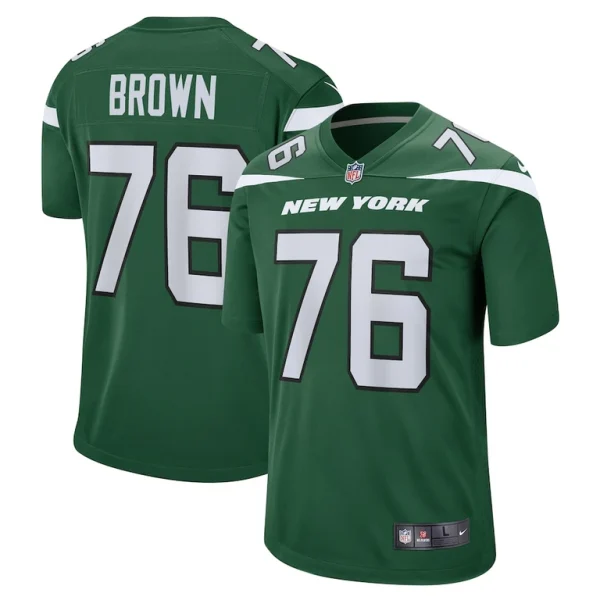 Duane brown new york jets nike team game jersey Gotham green