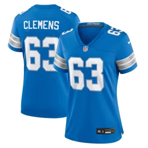 Duke clemens detroit lions nike womens game jersey Blue