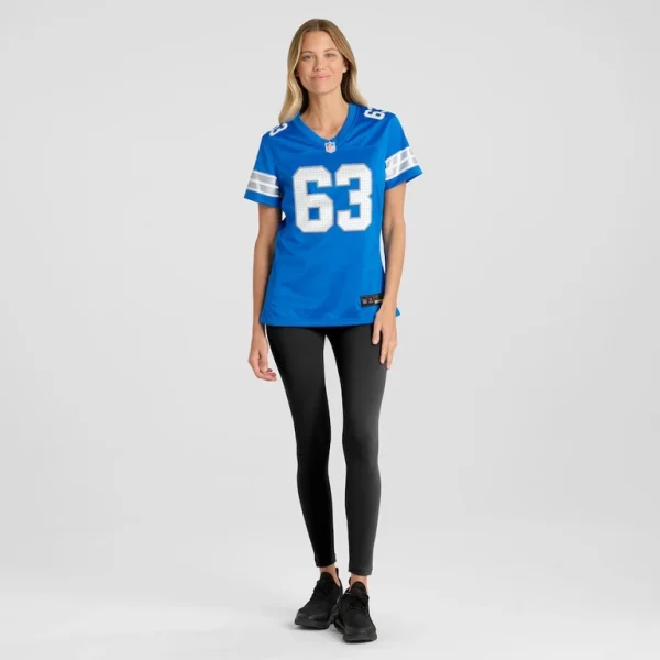 Duke clemens detroit lions nike womens game jersey Blue XL