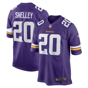 Duke shelley minnesota vikings nike home game player jersey Purple