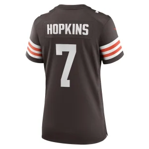 Dustin hopkins cleveland browns nike womens team game jersey Brown L