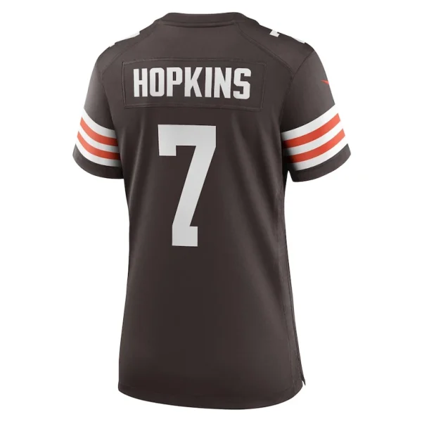 Dustin hopkins cleveland browns nike womens team game jersey Brown L