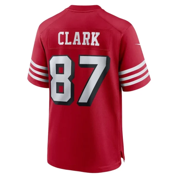 Dwight clark san francisco 49ers nike retired alternate game jersey Scarlet L