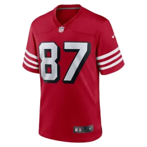 Dwight clark san francisco 49ers nike retired alternate game jersey Scarlet M
