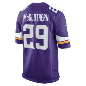 Dwight mcglothern minnesota vikings nike game jersey Purple L