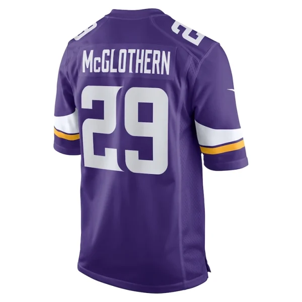 Dwight mcglothern minnesota vikings nike game jersey Purple L