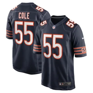 Dylan cole chicago bears nike game jersey Navy