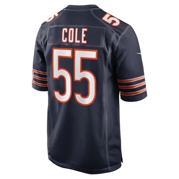 Dylan cole chicago bears nike game jersey Navy L