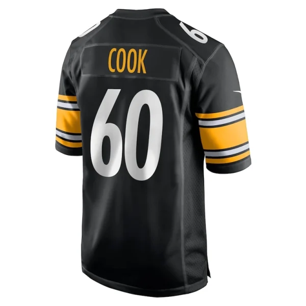 Dylan cook pittsburgh steelers nike game jersey Black L