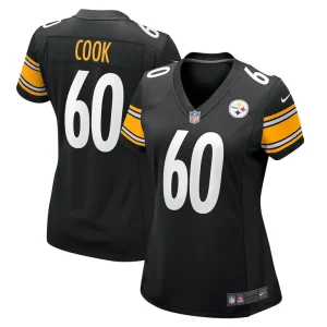 Dylan cook pittsburgh steelers nike womens game jersey Black