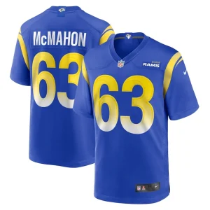 Dylan mcmahon los angeles rams nike team game jersey Royal