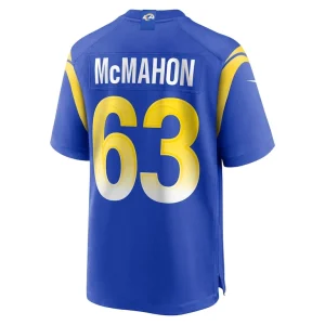 Dylan mcmahon los angeles rams nike team game jersey Royal L