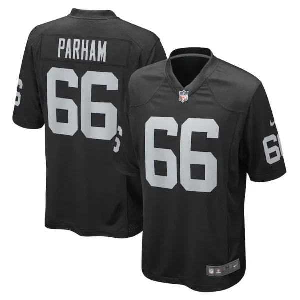 Dylan parham las vegas raiders nike game player jersey Black