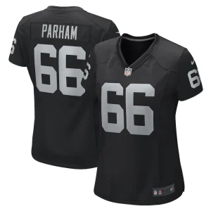 Dylan parham las vegas raiders nike womens game player jersey Black