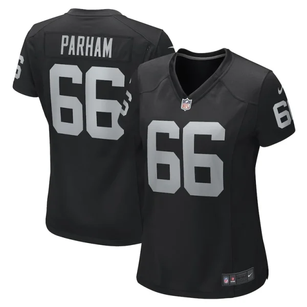 Dylan parham las vegas raiders nike womens game player jersey Black