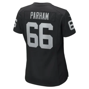 Dylan parham las vegas raiders nike womens game player jersey Black L