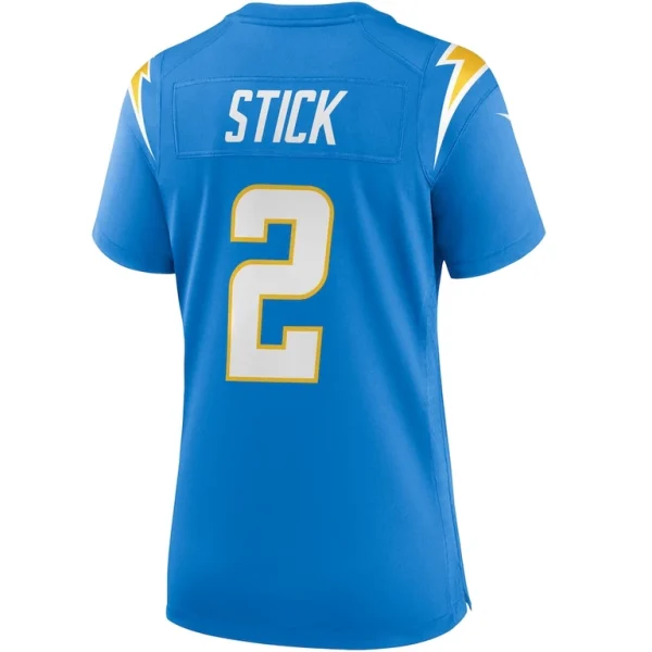 Easton stick los angeles chargers nike womens game jersey Powder blue L