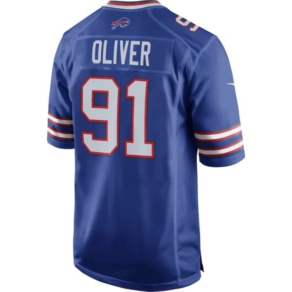 Ed oliver buffalo bills nike team game player jersey Royal L
