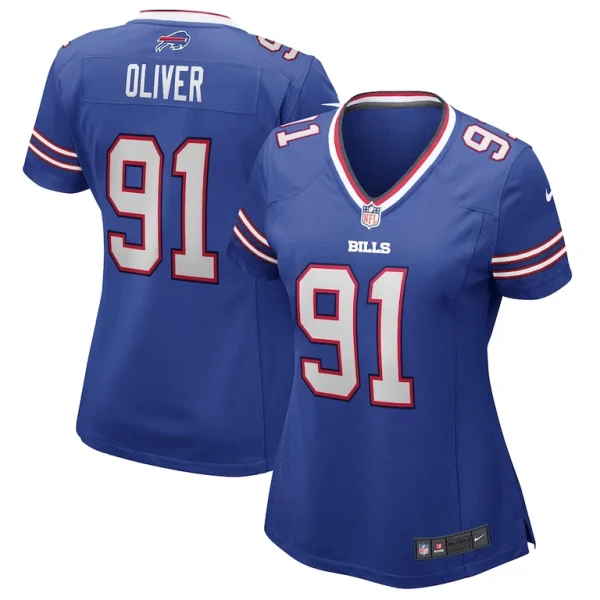 Ed oliver buffalo bills nike womens game jersey Royal