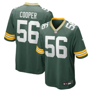 Edgerrin cooper green bay packers nike game jersey Green