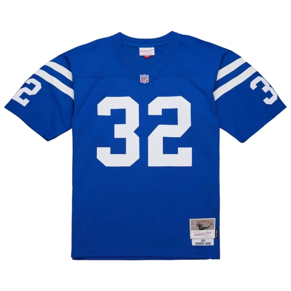 Edgerrin james indianapolis colts mitchell ness 1999 legacy replica jersey Royal M
