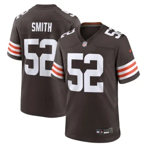 Elerson smith cleveland browns nike team game jersey Brown