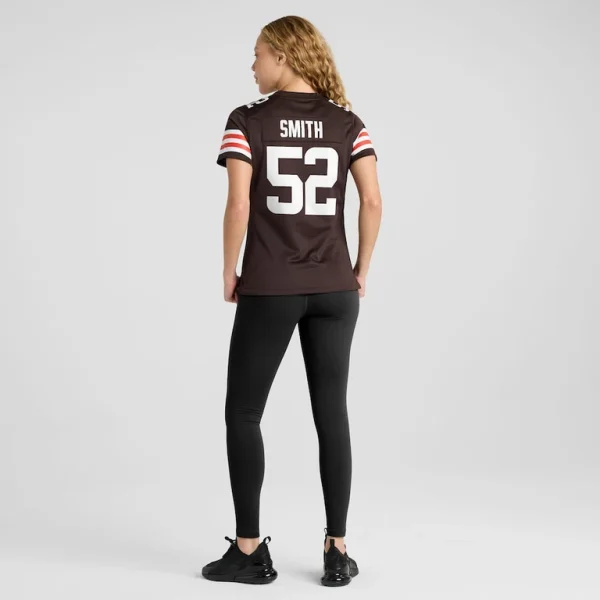 Elerson smith cleveland browns nike womens team game jersey Brown 2XL