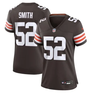 Elerson smith cleveland browns nike womens team game jersey Brown