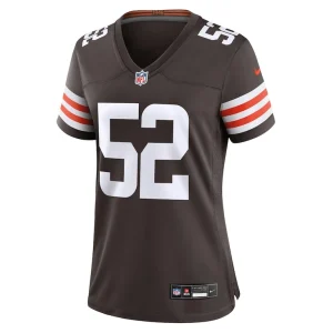 Elerson smith cleveland browns nike womens team game jersey Brown M
