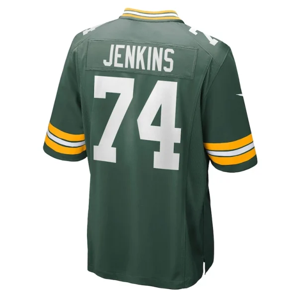 Elgton jenkins green bay packers nike game jersey Green L