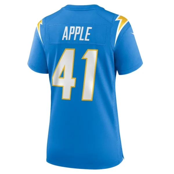Eli apple los angeles chargers nike womens game jersey Powder blue L
